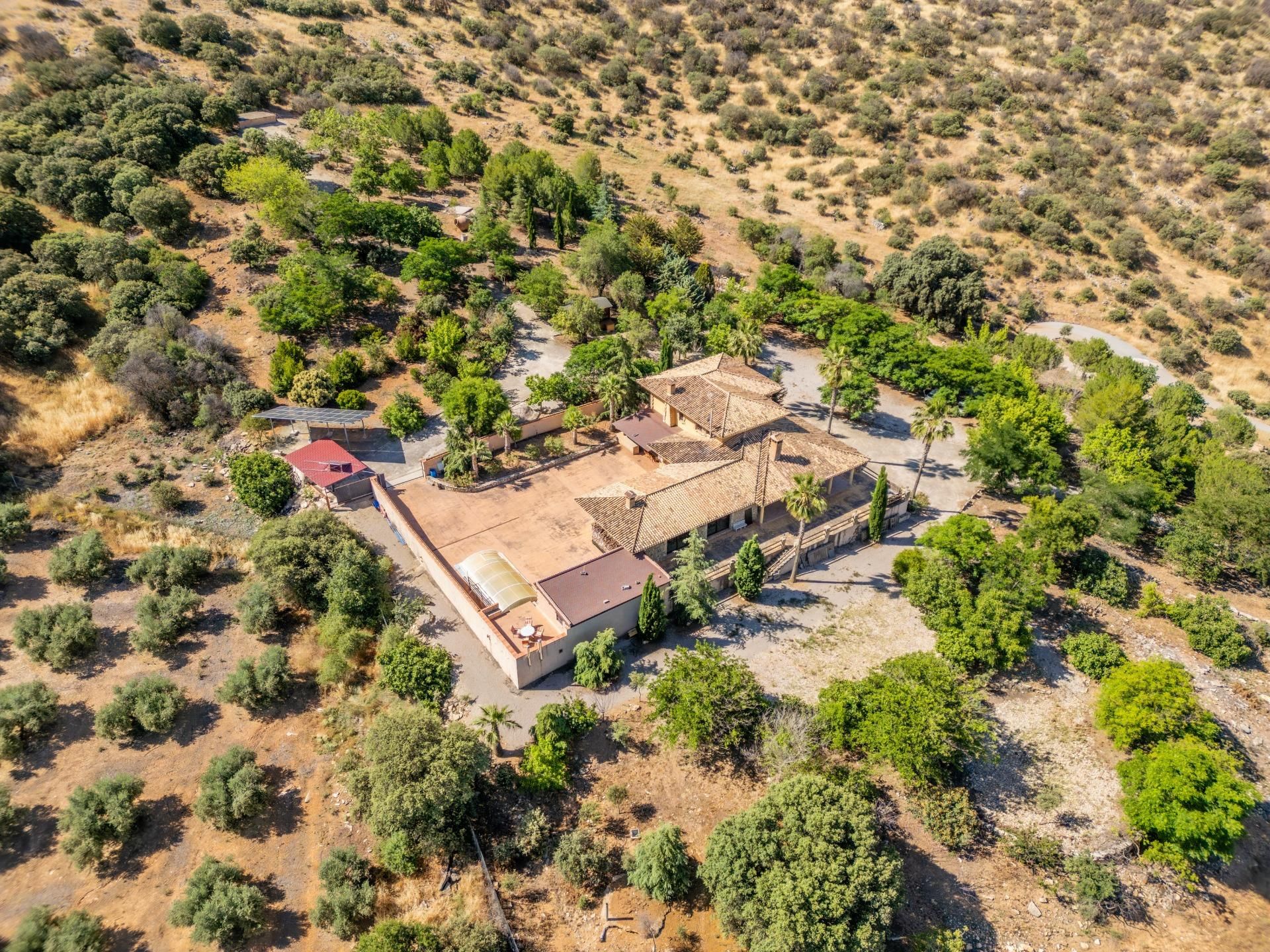 Exterior view of Country house for sale in Colomera  with Air Conditioner, Heating and Private garden