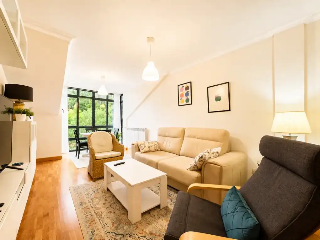Living room of Attic for sale in Llanes  with Heating and Furnished