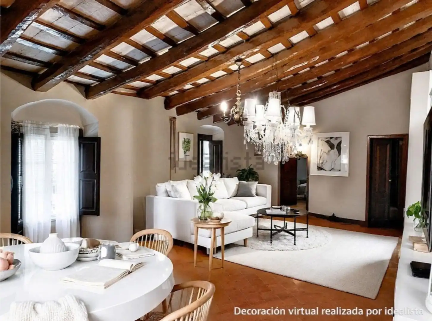 Wohnzimmer von Country house zum Verkauf in Sant Pere de Ribes mit Heizung und Abstellraum