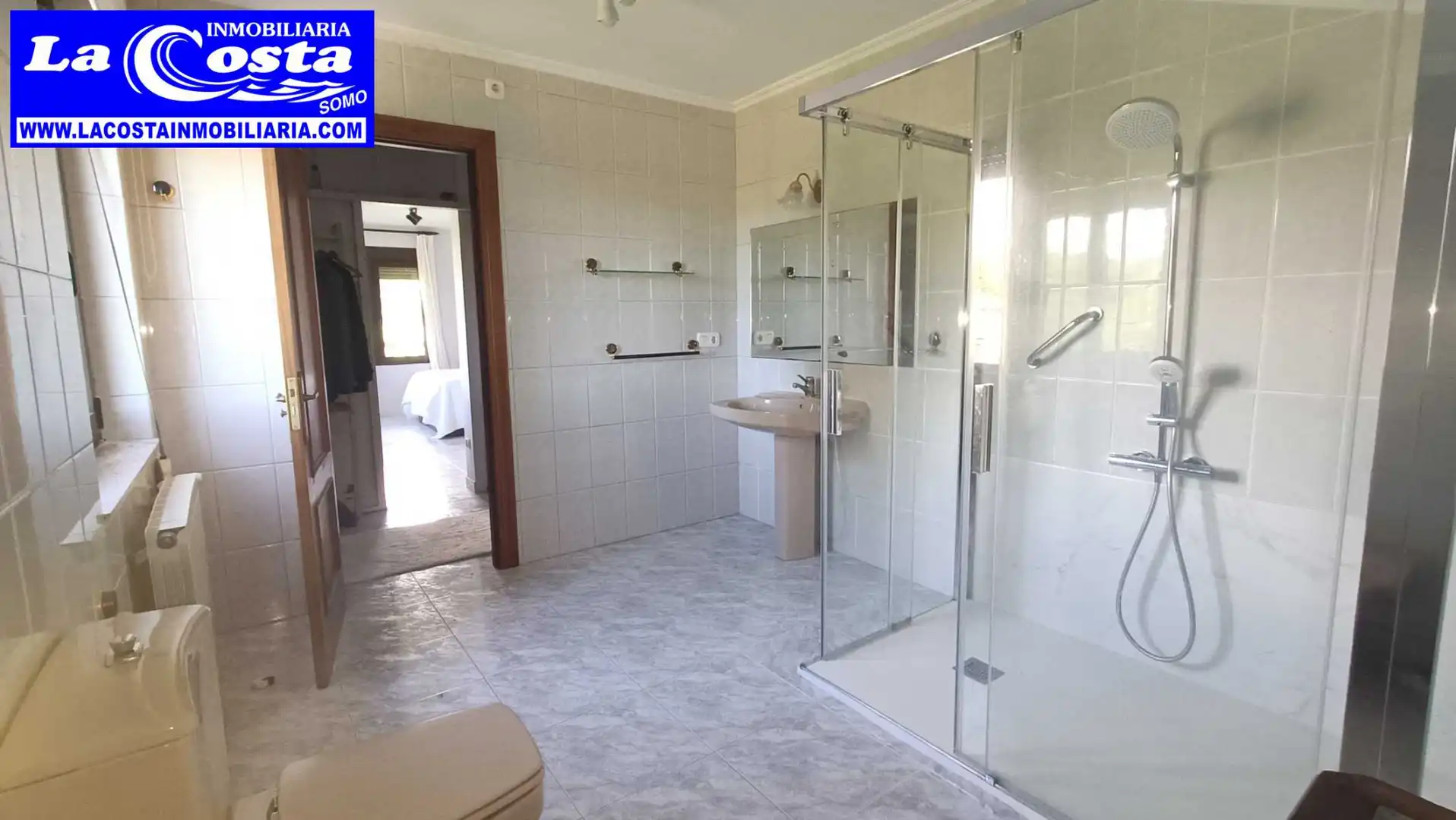 Baño de Casa o chalet en venta en Ribamontán al Mar con Calefacción, Jardín privado y Terraza