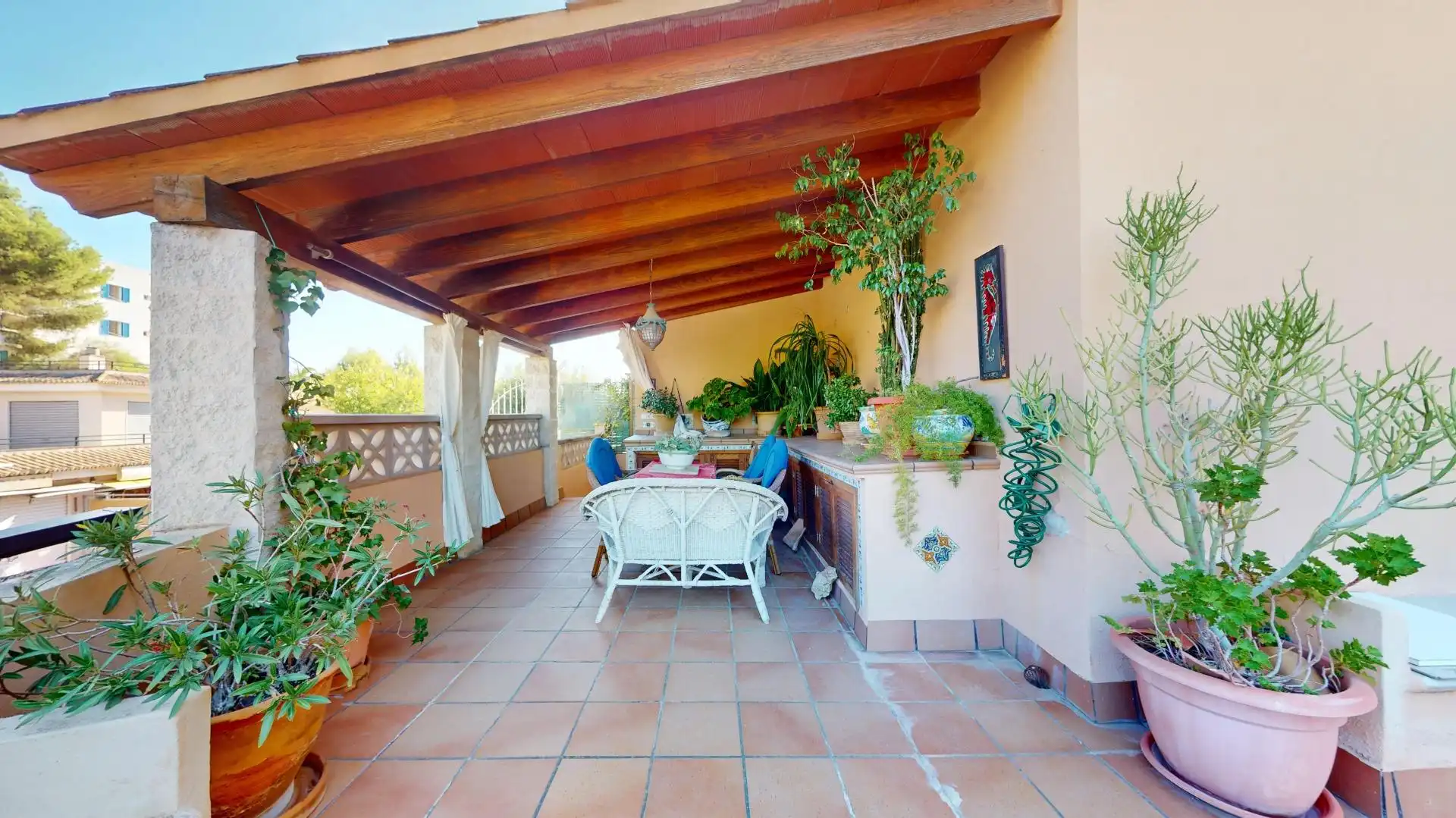 Terraza de Piso en venta en Calvià con Aire acondicionado, Jardín privado y Terraza