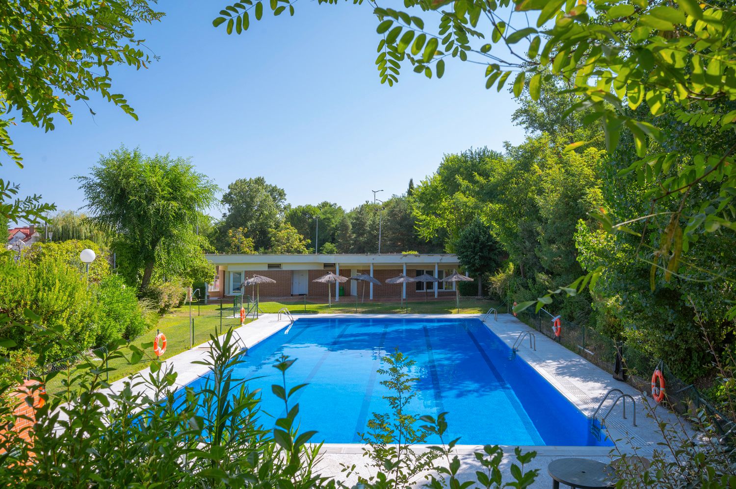 Piscina de Casa o chalet en venta en Tres Cantos con Aire acondicionado, Calefacción y Parquet