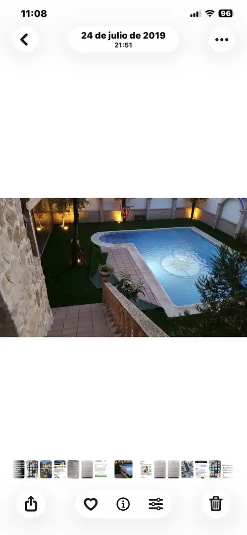 Piscina de Pis en venda en El Molar (Madrid) amb Aire condicionat, Jardí privat i Parquet