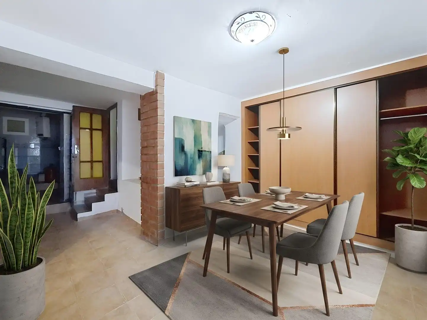 Dining room of Detached homes for sale in Castelló de Rugat