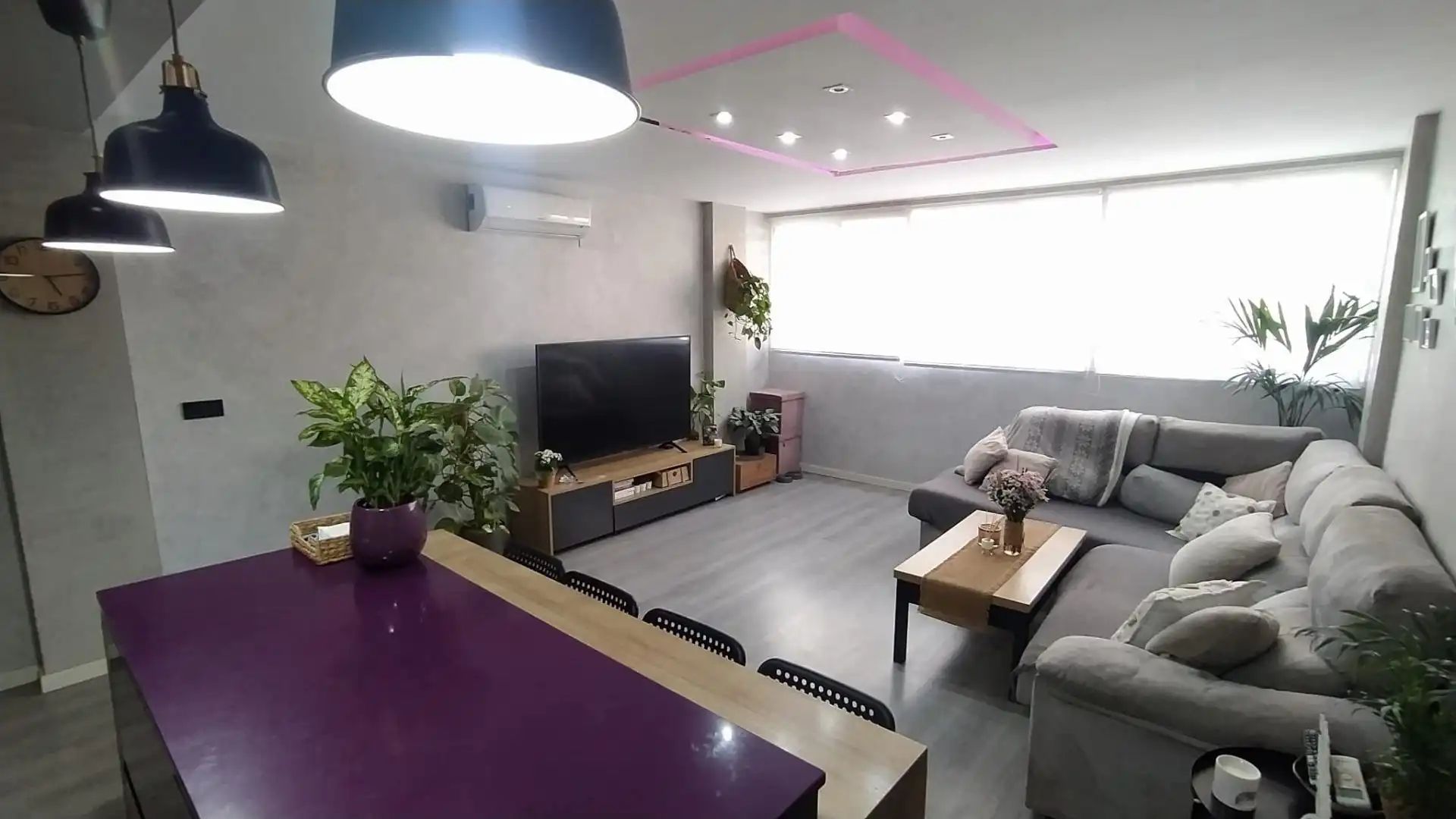 Wohnzimmer von Wohnung zum Verkauf in Málaga mit Klimaanlage und Terrasse