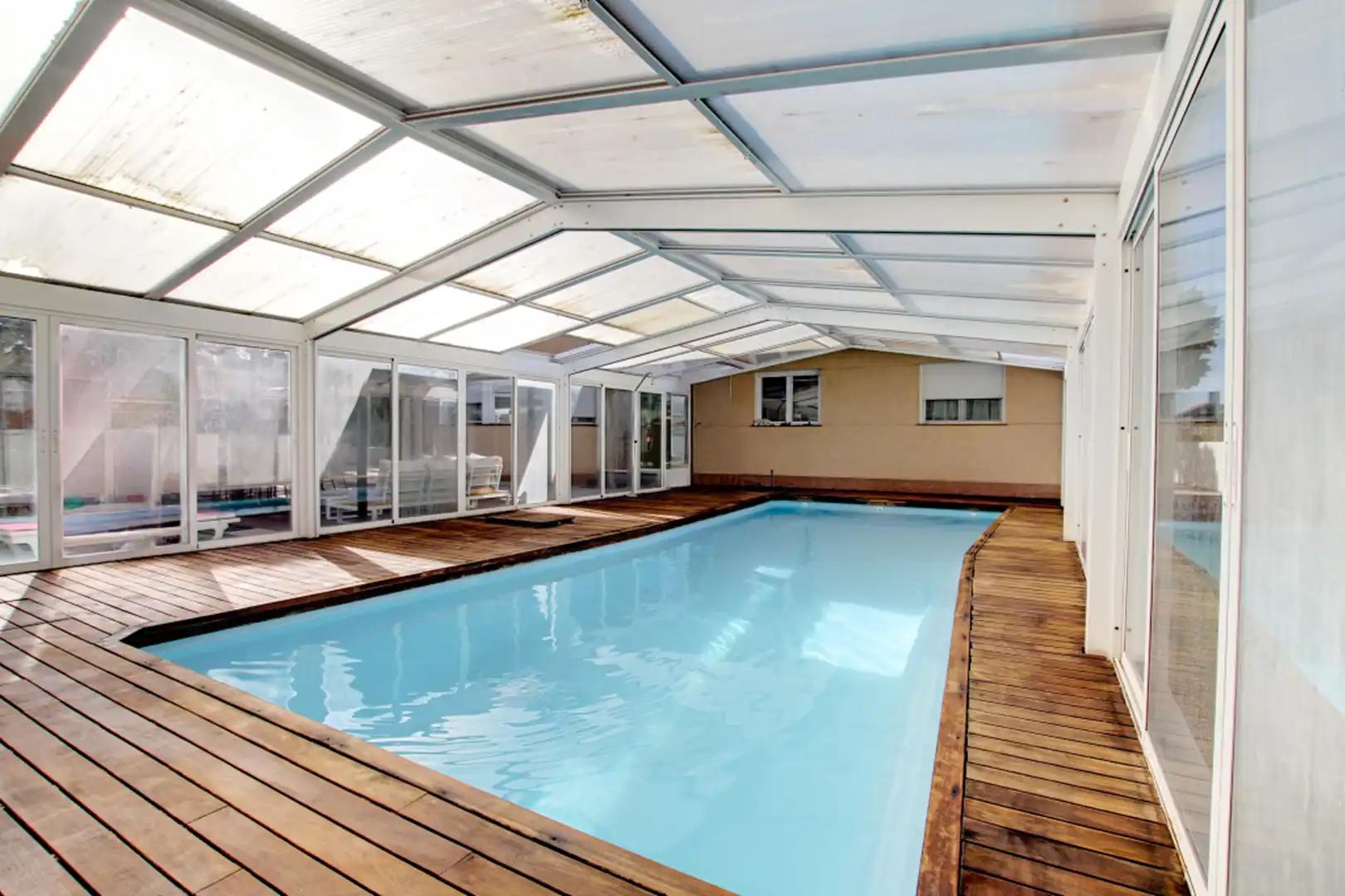 Piscina de Casa o xalet en venda en Nuevo Baztán amb Aire condicionat, Calefacció i Jardí privat