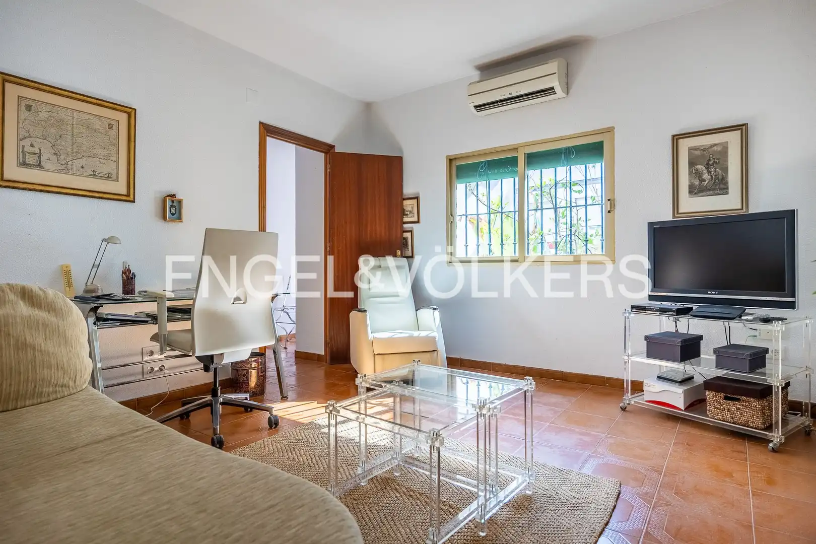 Living room of Attic for sale in Sevilla  with Air Conditioner, Heating and Terrace