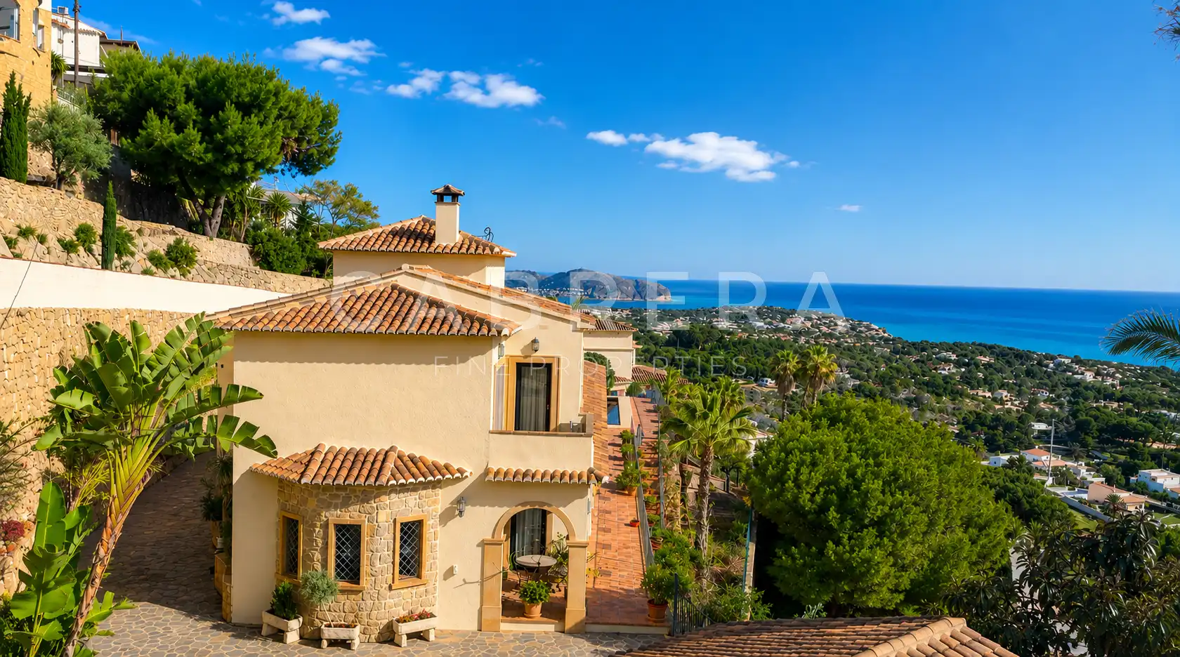 Vista exterior de Casa o chalet en venta en Benissa con Aire acondicionado, Calefacción y Jardín privado