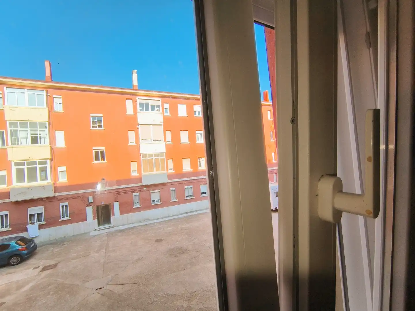 Exterior view of Flat for sale in Venta de Baños  with Heating, Terrace and Furnished