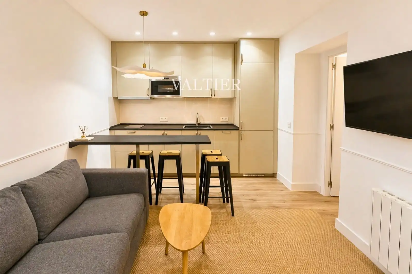 Kitchen of Flat for rent in Madrid  with Heating and Furnished
