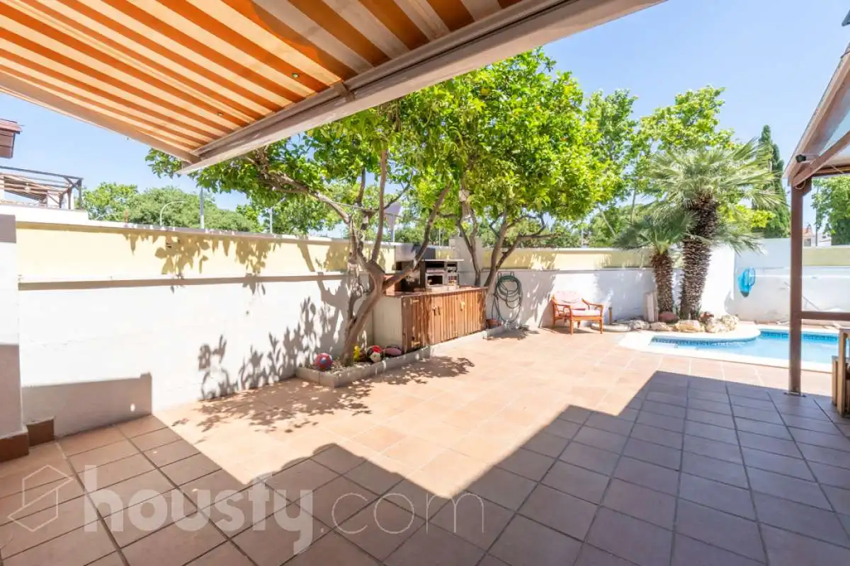 Terrace of Houses for sale in Sant Pere de Ribes  with Air Conditioner, Heating and Private garden