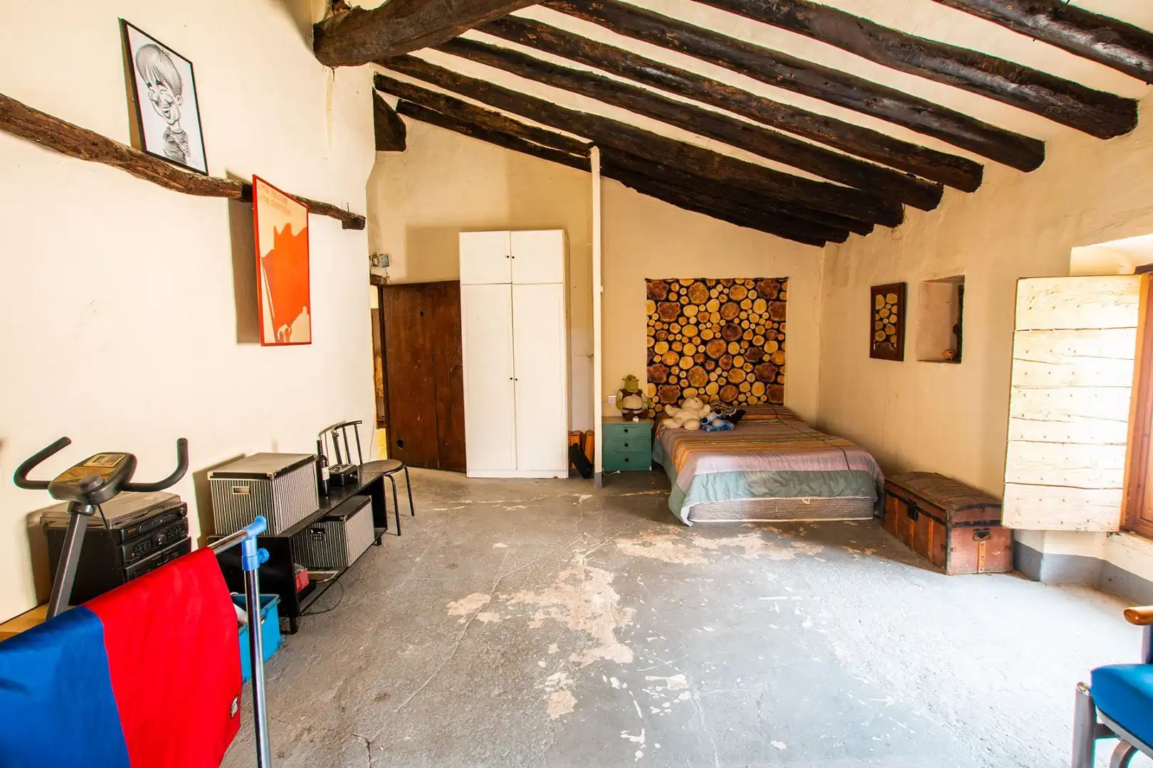 Dormitori de Casa o xalet en venda en Caspe amb Jardí privat