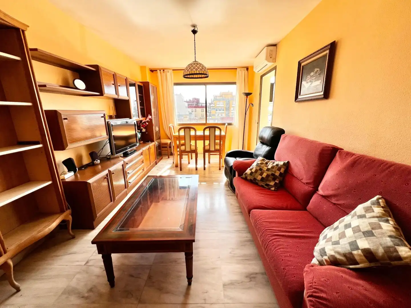 Sala de estar de Piso en venta en Cruz de Humilladero