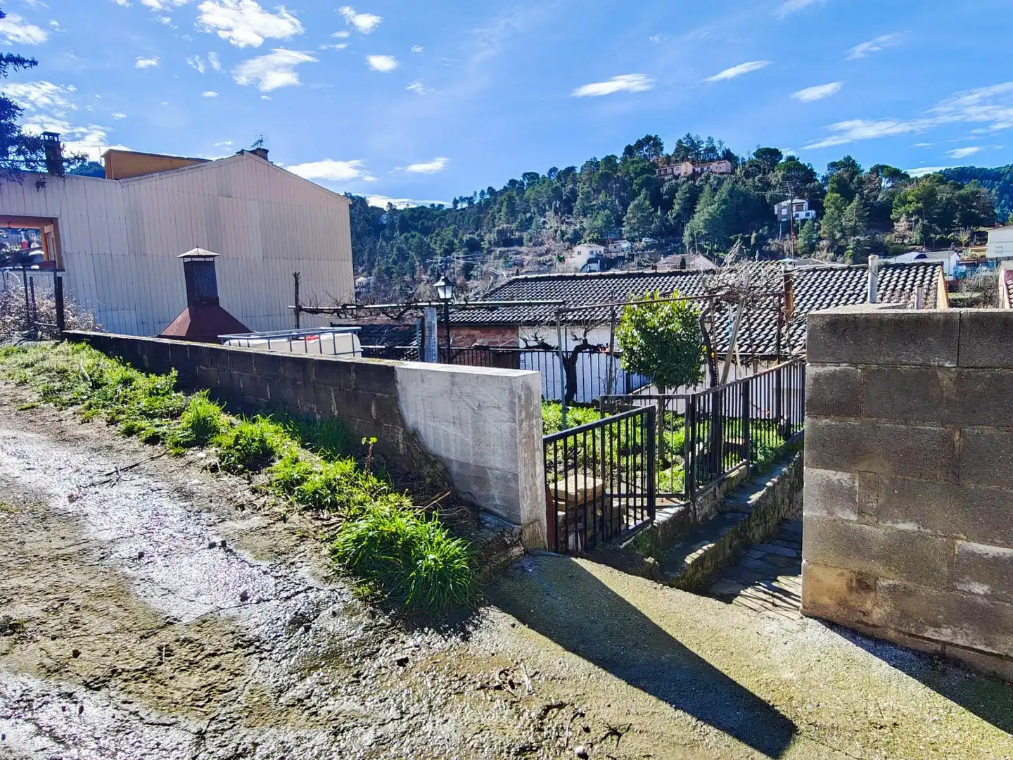 Exterior view of Houses for sale in Monistrol de Calders  with Heating, Private garden and Terrace