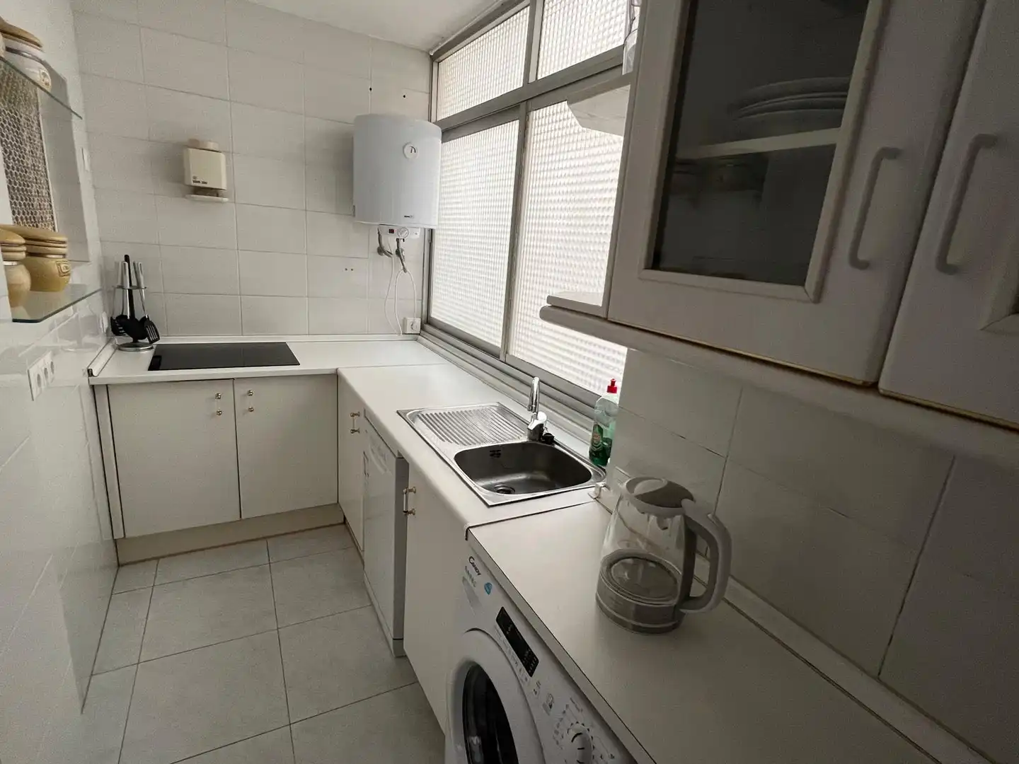 Kitchen of Apartments for rent in El Campello  with Swimming Pool, Furnished and Oven