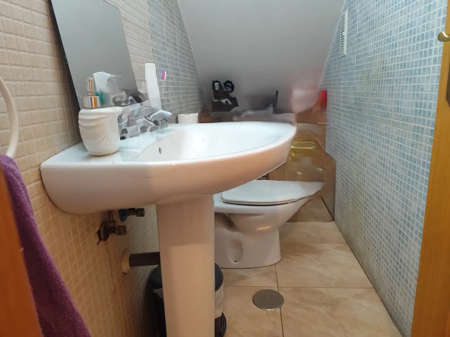 Badezimmer von Dachboden zum Verkauf in Murcia mit Klimaanlage, Terrasse und Abstellraum