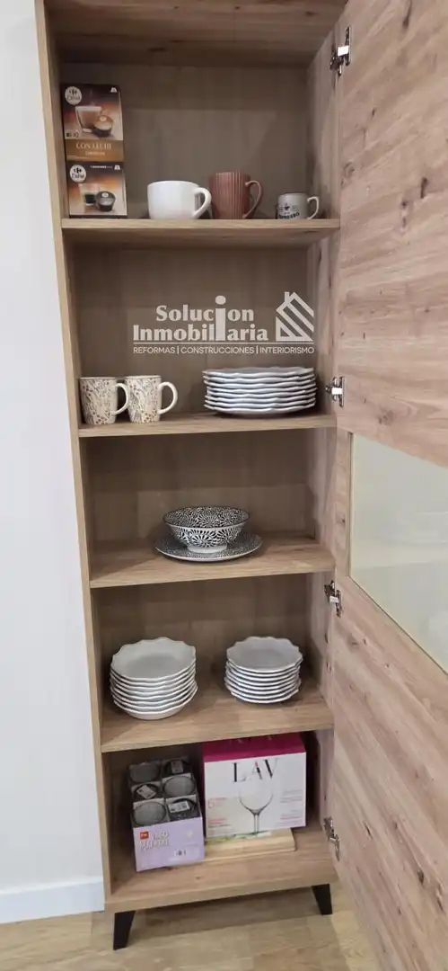 Cocina de Apartamento de alquiler en Salamanca con Calefacción y Amueblado