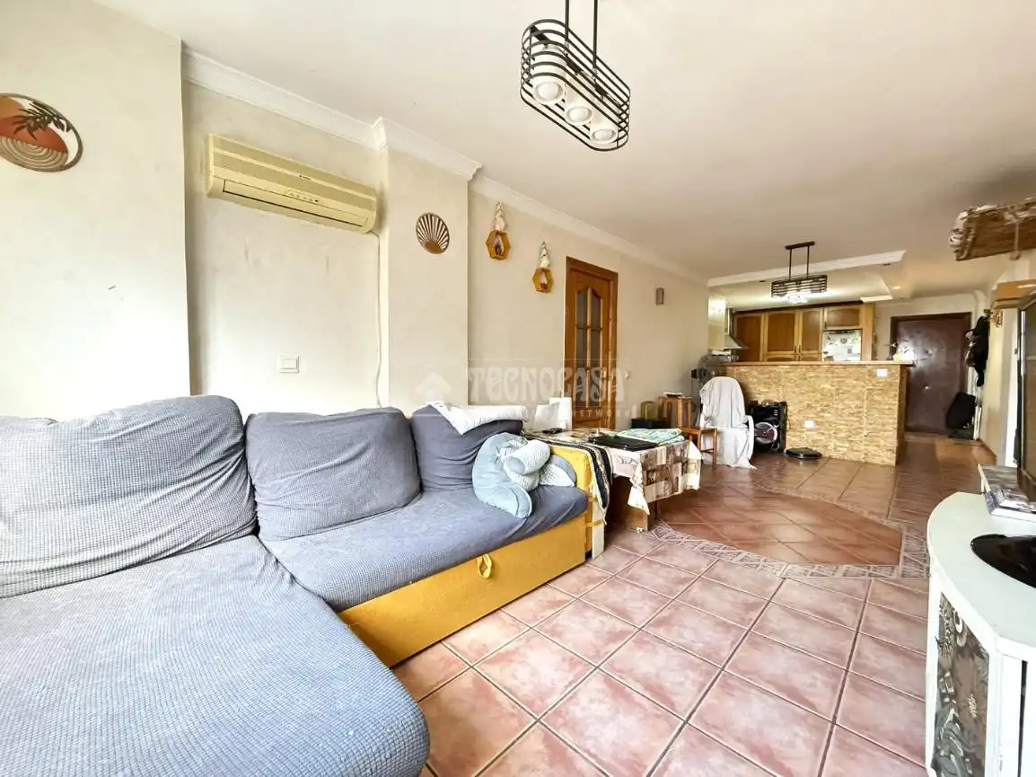 Wohnzimmer von Wohnung zum Verkauf in Málaga mit Klimaanlage