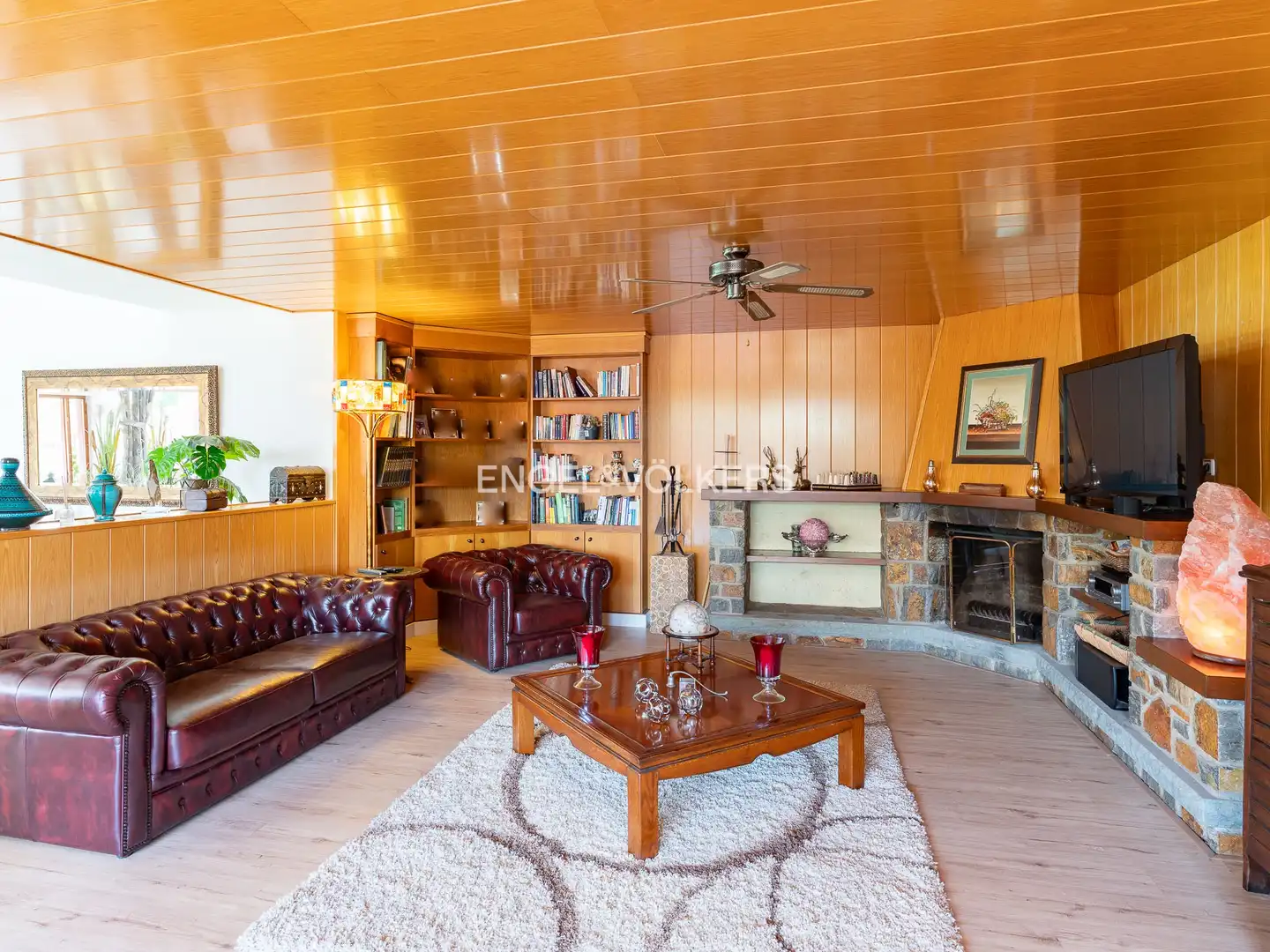 Sala d'estar de Casa o xalet en venda en Canovelles amb Aire condicionat, Calefacció i Jardí privat