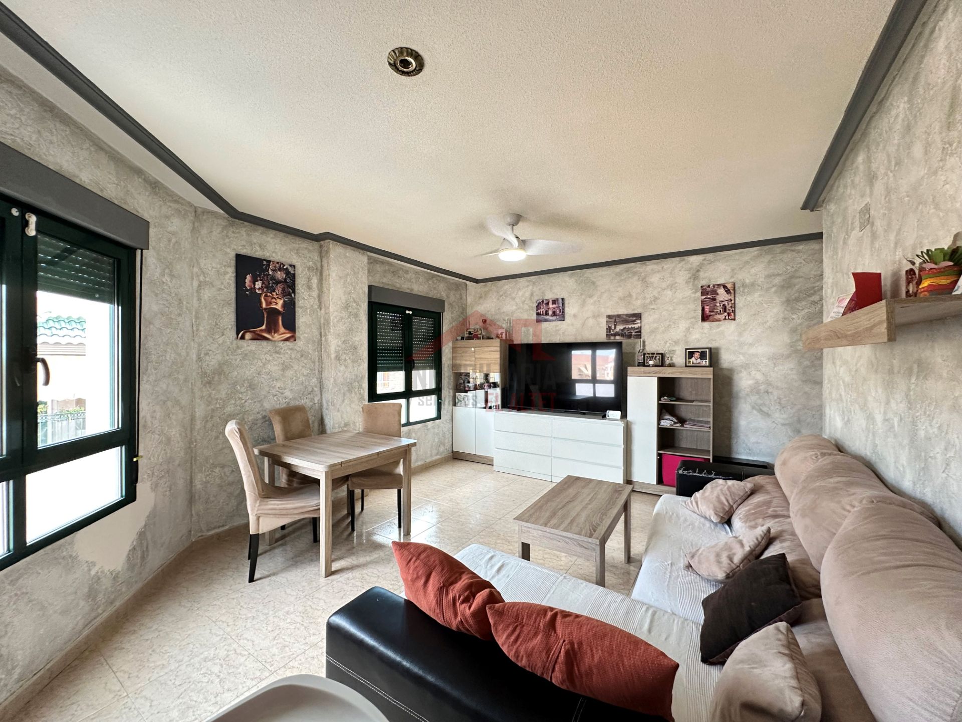 Sala de estar de Piso en venta en Elche / Elx con Aire acondicionado y Balcón