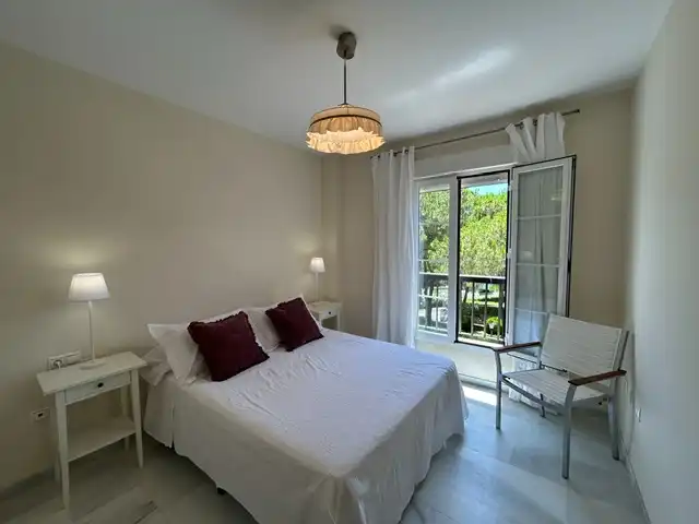 Bedroom of Flat for rent in Marbella  with Air Conditioner, Heating and Terrace