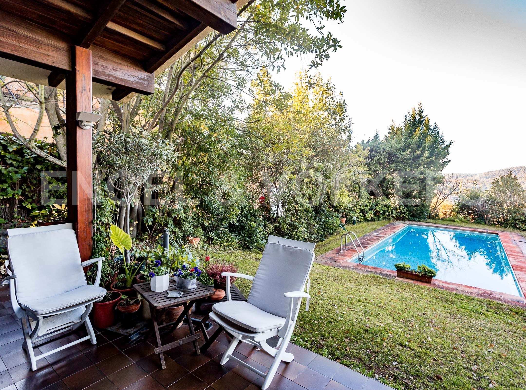 Garden of House or chalet for sale in  Barcelona Capital  with Heating, Private garden and Terrace