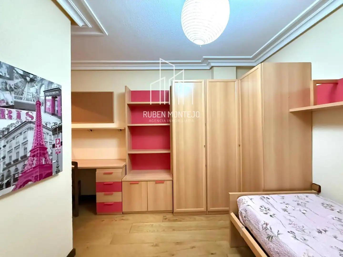 Schlafzimmer von Wohnung zur Miete in Salamanca mit Heizung, Parkett und Terrasse