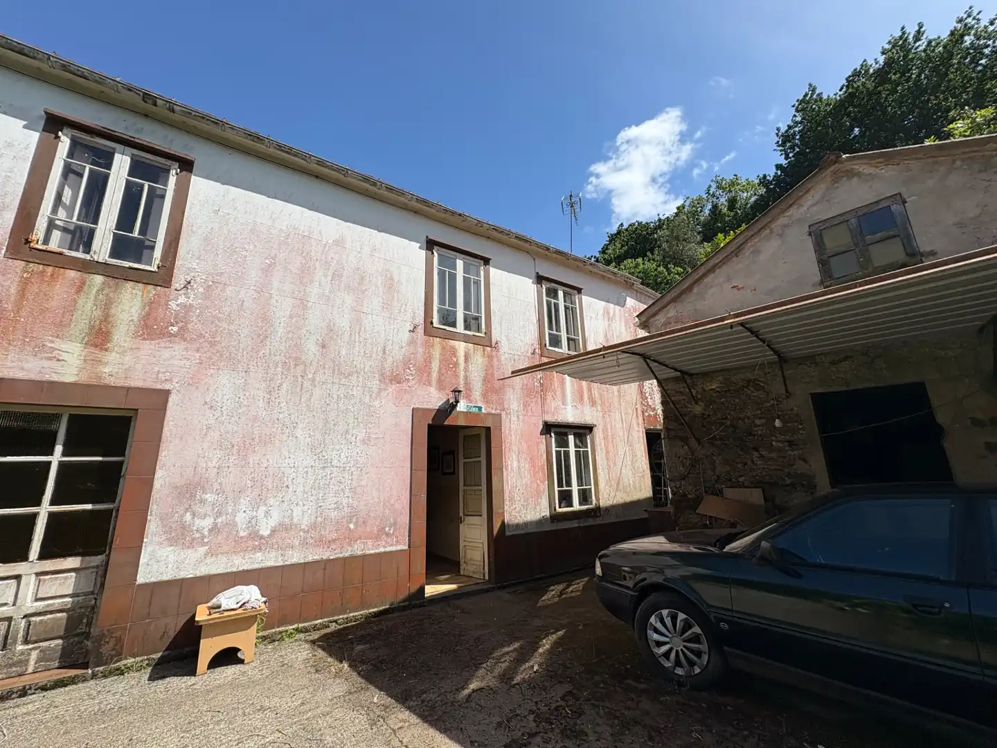 Vista exterior de Casa o chalet en venta en San Sadurniño con Jardín privado, Trastero y Amueblado