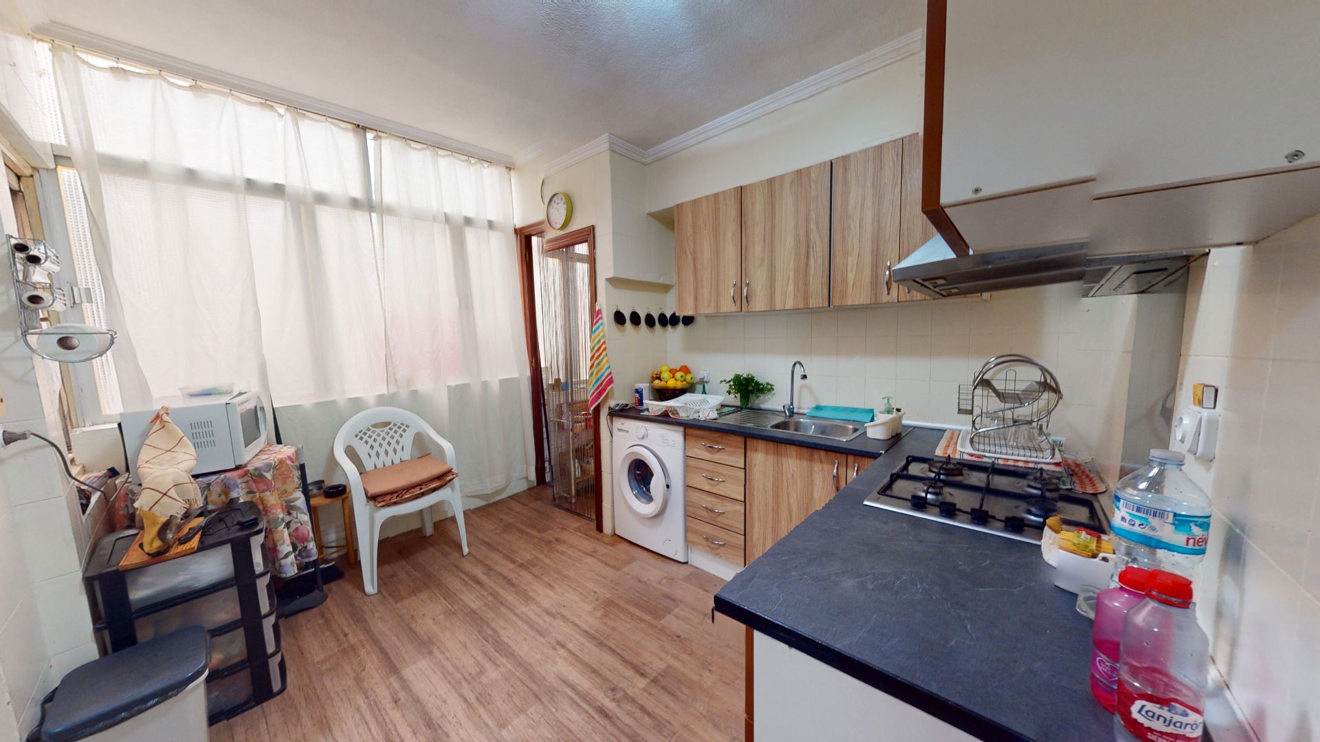 Kitchen of Flat for sale in Elche / Elx  with Balcony