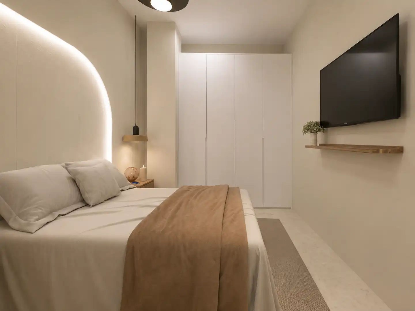Bedroom of Apartments for sale in Murcia  with Air Conditioner