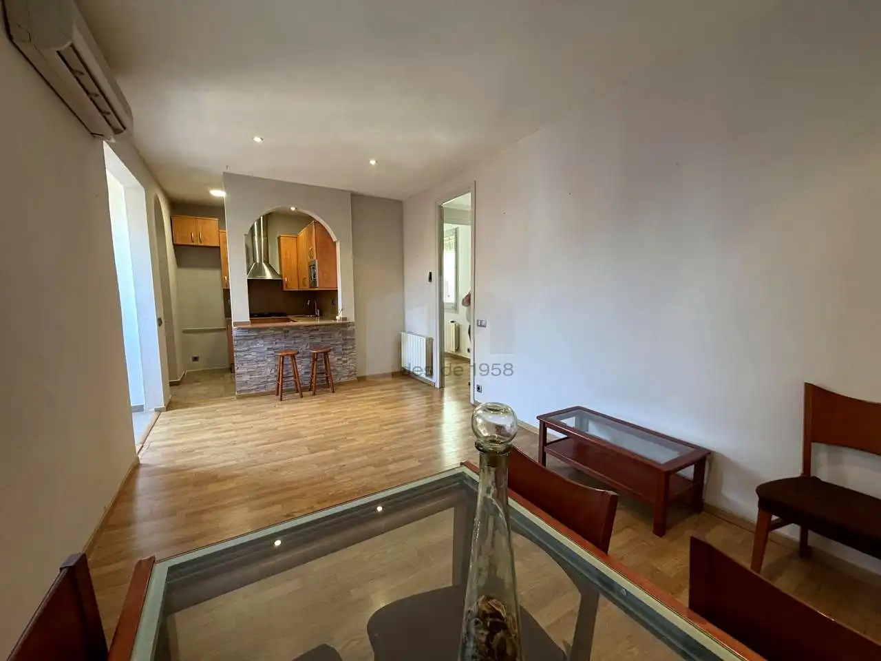 Exterior view of Flat for sale in Barcelona  with Air Conditioner