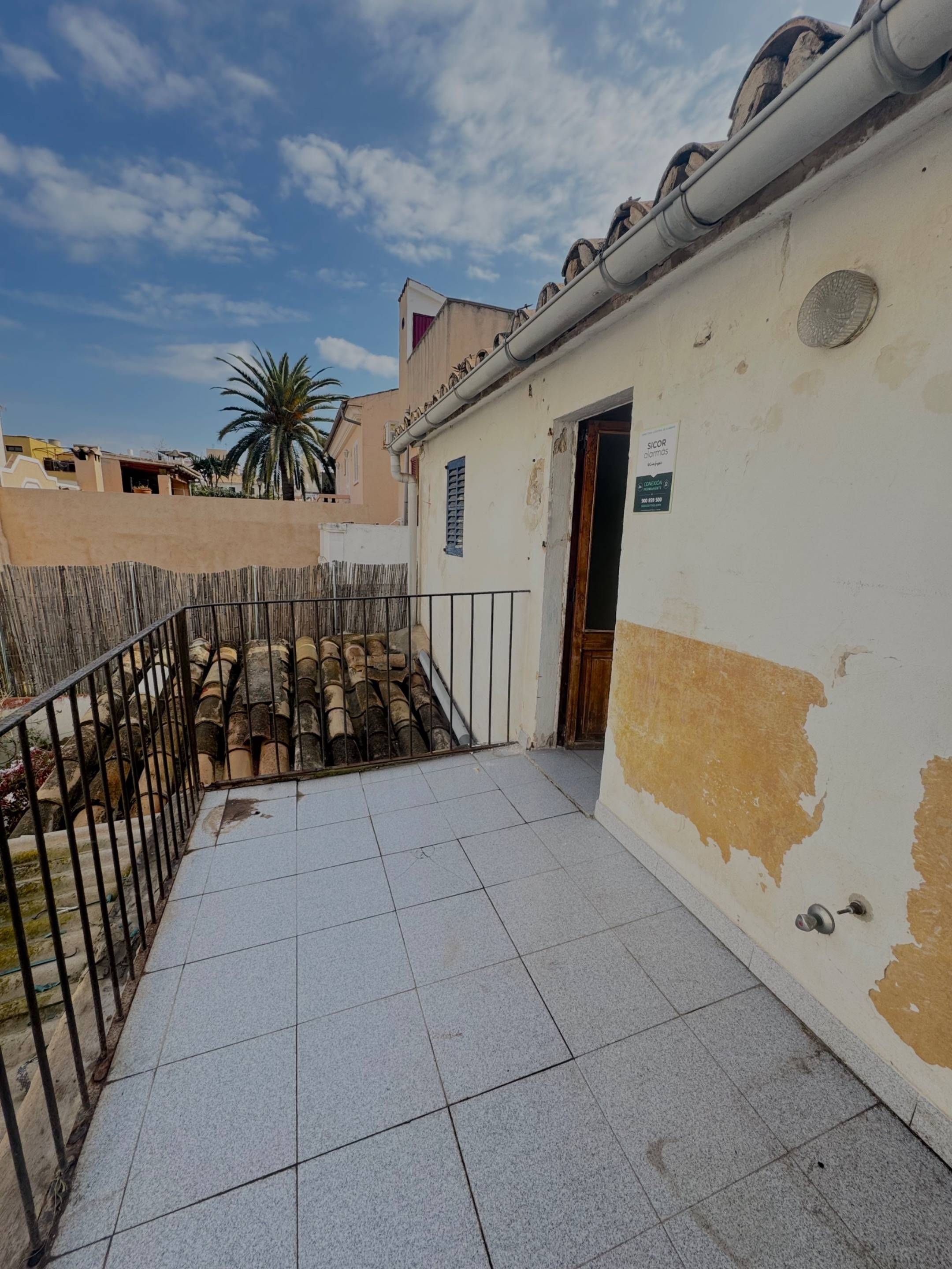 Vista exterior de Àtic en venda en  Palma de Mallorca amb Terrassa i Balcó