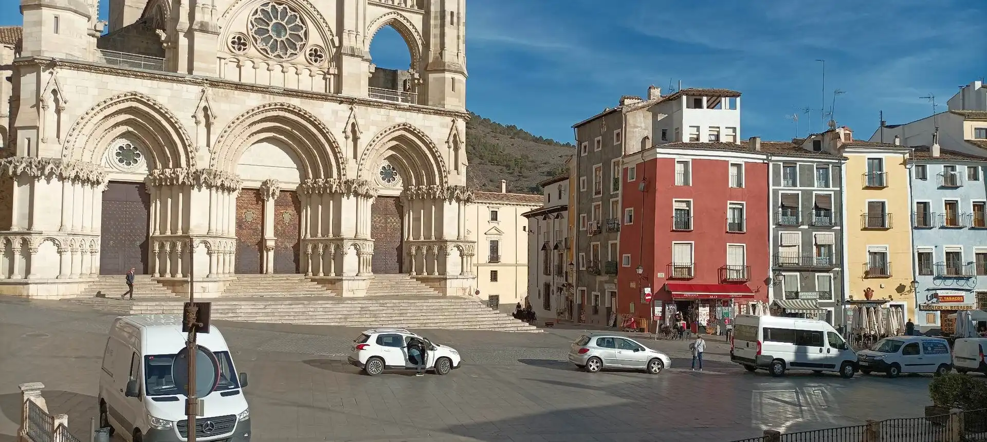 Vista exterior de Casa o xalet en venda en Cuenca amb Calefacció i Balcó