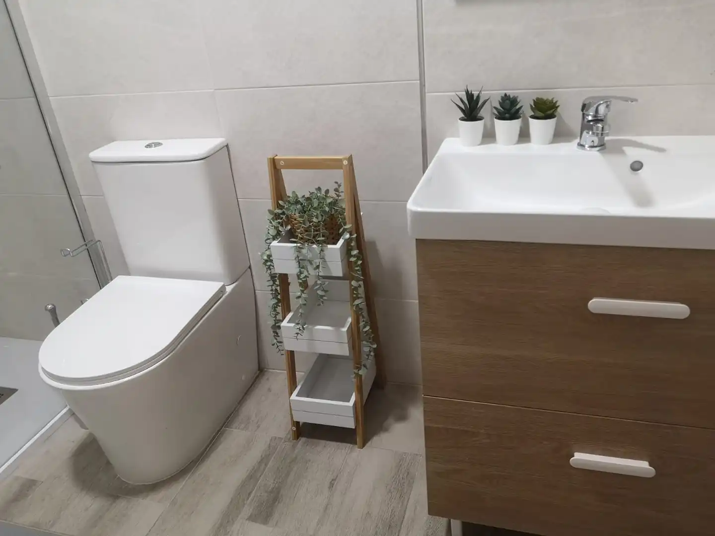 Badezimmer von Geschaftsraum zum Verkauf in Málaga mit Klimaanlage, Heizung und Möbliert