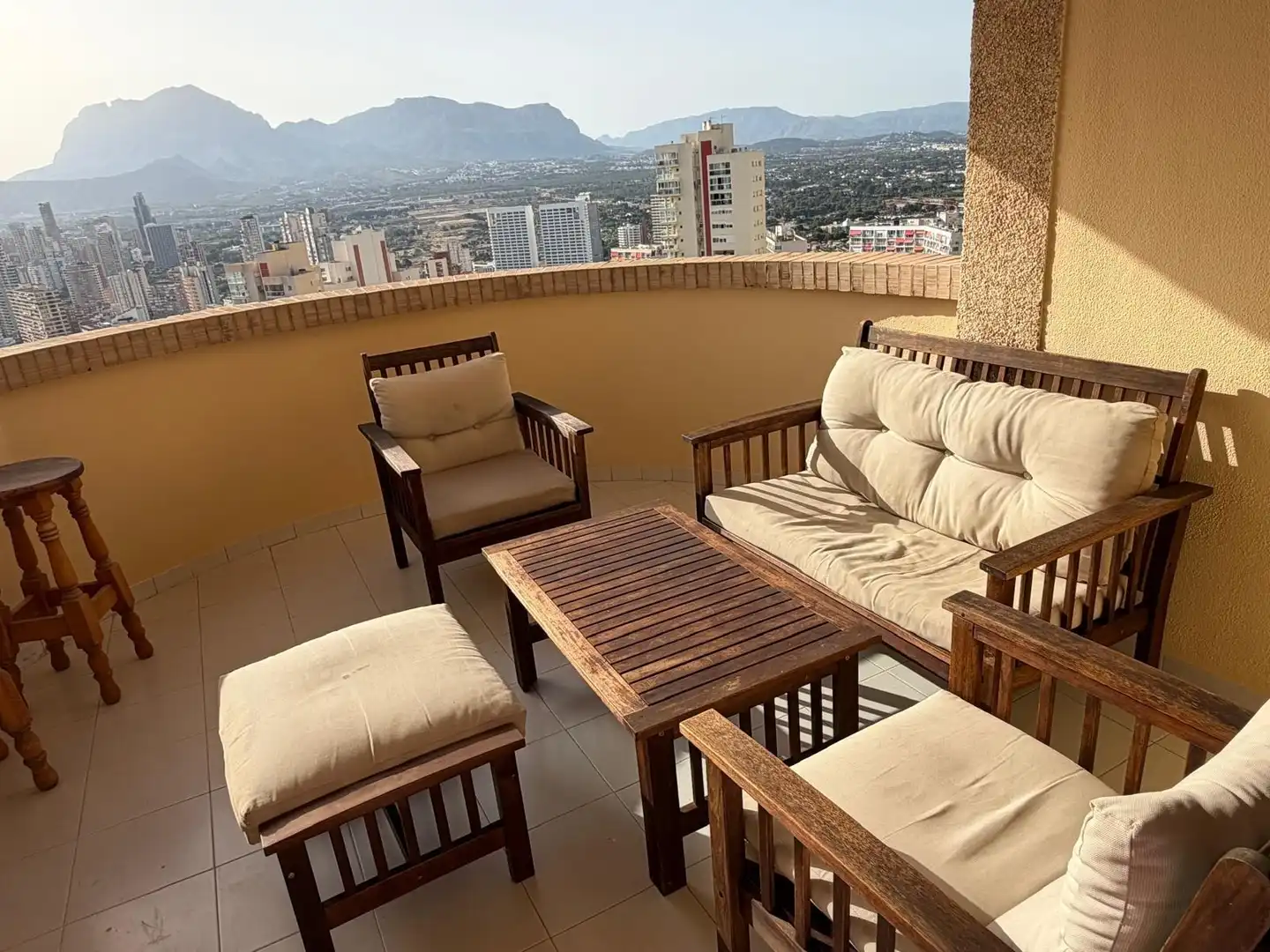 Terraza de Ático en venta en Benidorm con Aire acondicionado, Jardín privado y Terraza