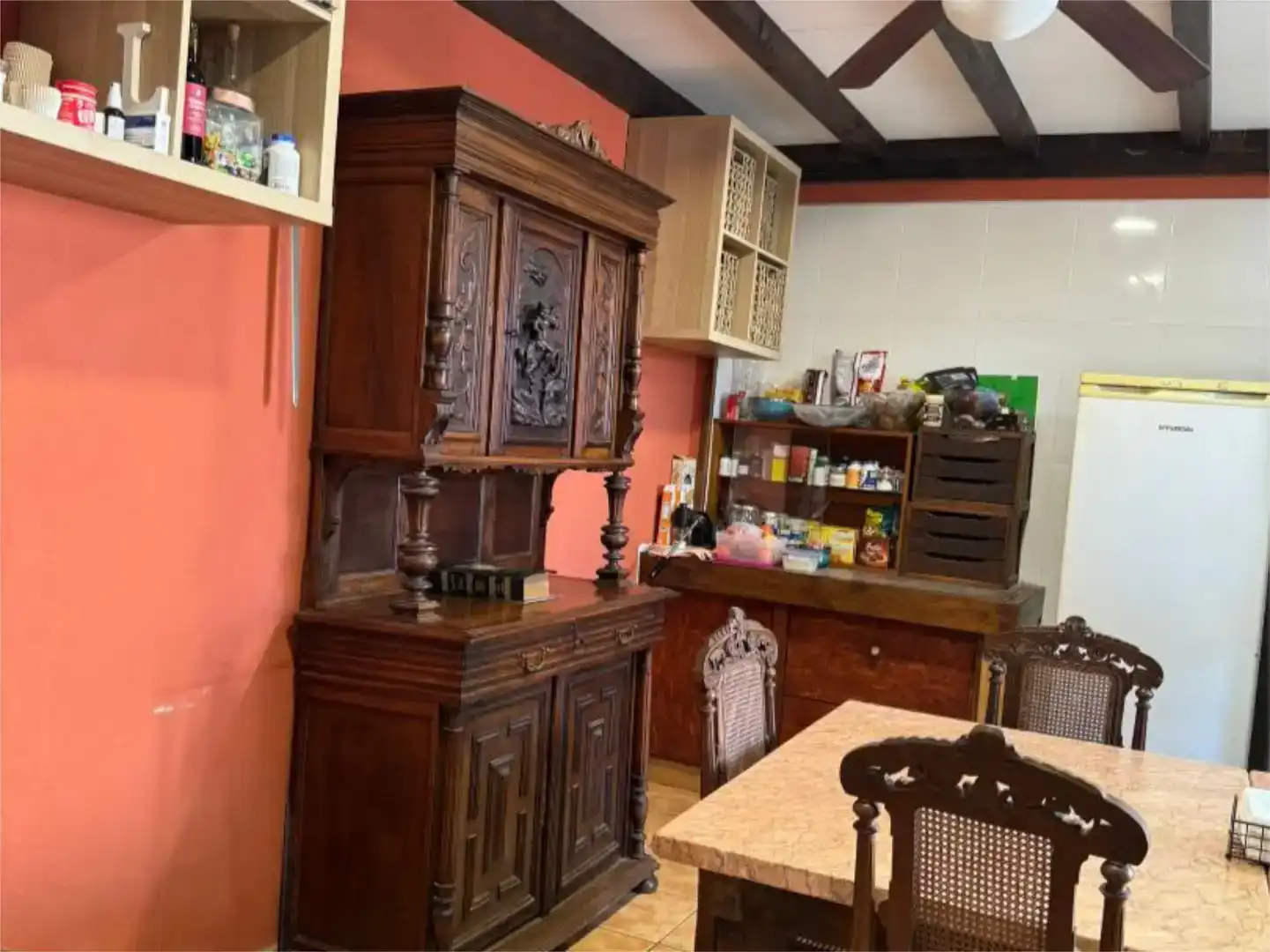 Dining room of Flat for sale in Potries  with Air Conditioner, Private garden and Storage room