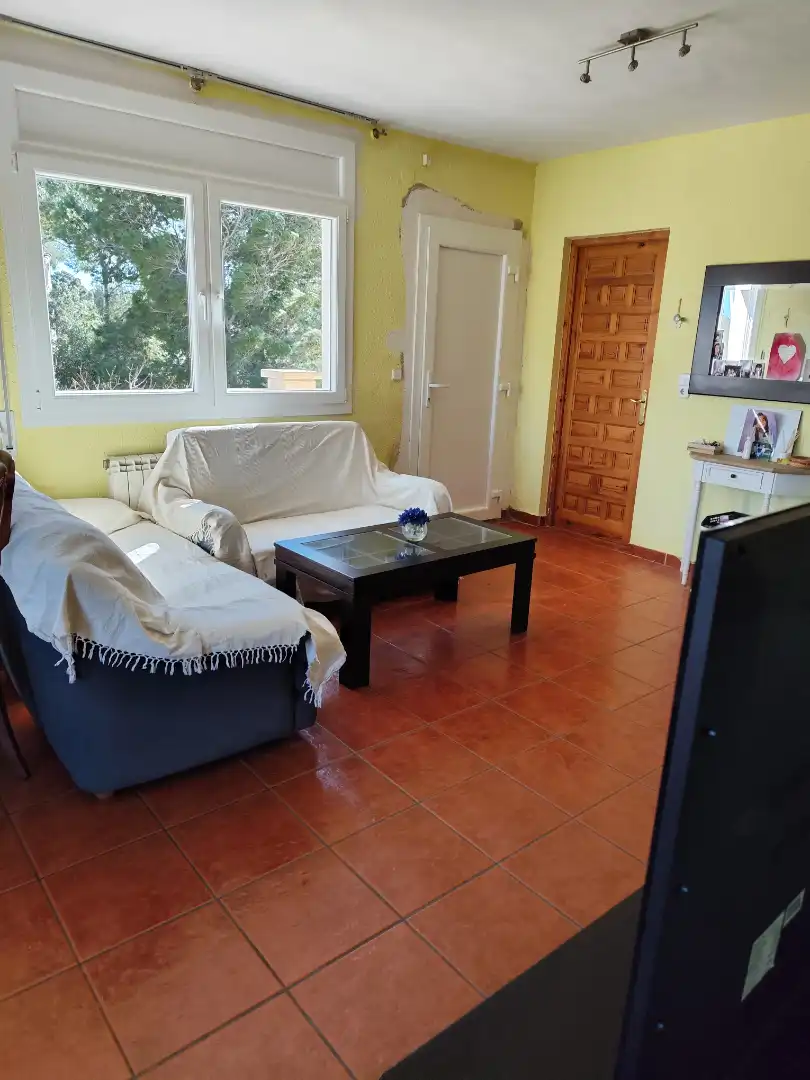 Sala d'estar de Casa o xalet en venda en Pratdip amb Aire condicionat, Calefacció i Jardí privat