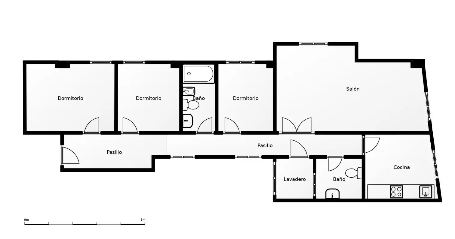 Flat for sale in Calle de los Bomberos, Centro ciudad