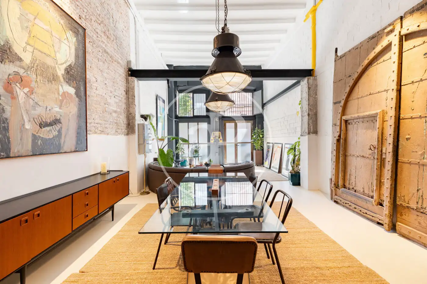 Exterior view of Lofts for sale in Barcelona  with Air Conditioner and Heating