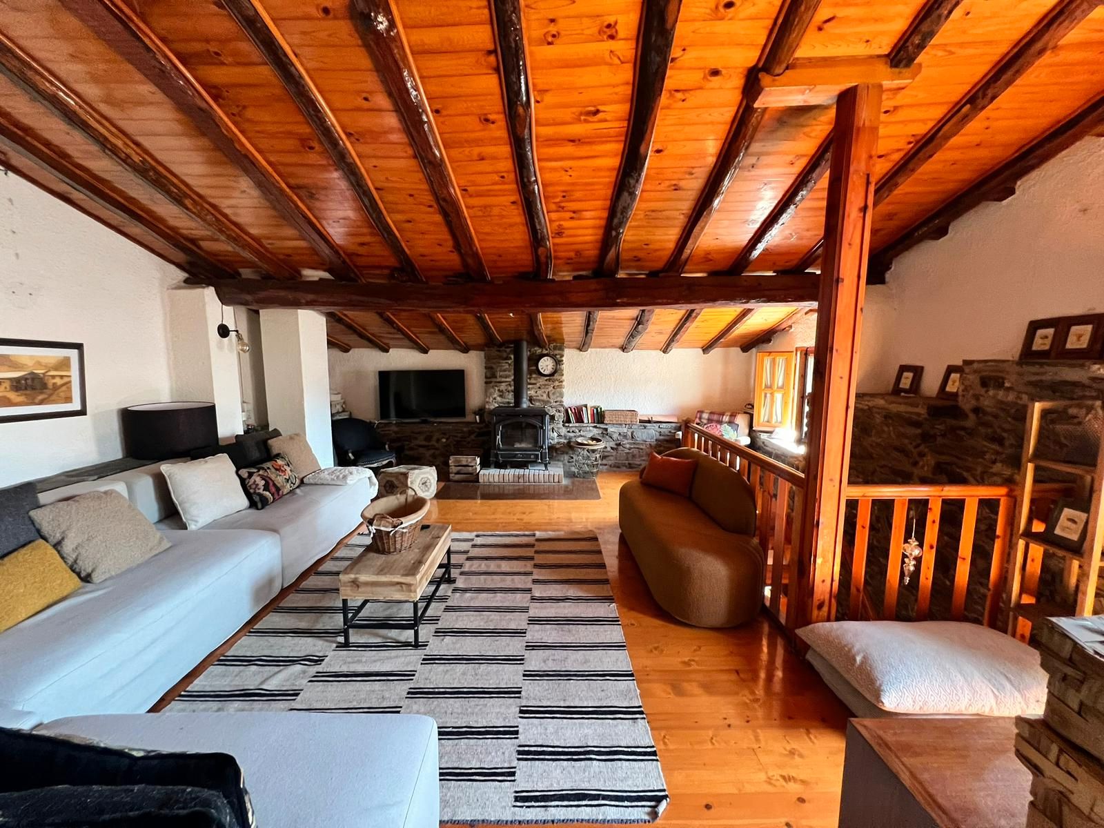 Living room of House or chalet for sale in Vilallonga de Ter  with Furnished