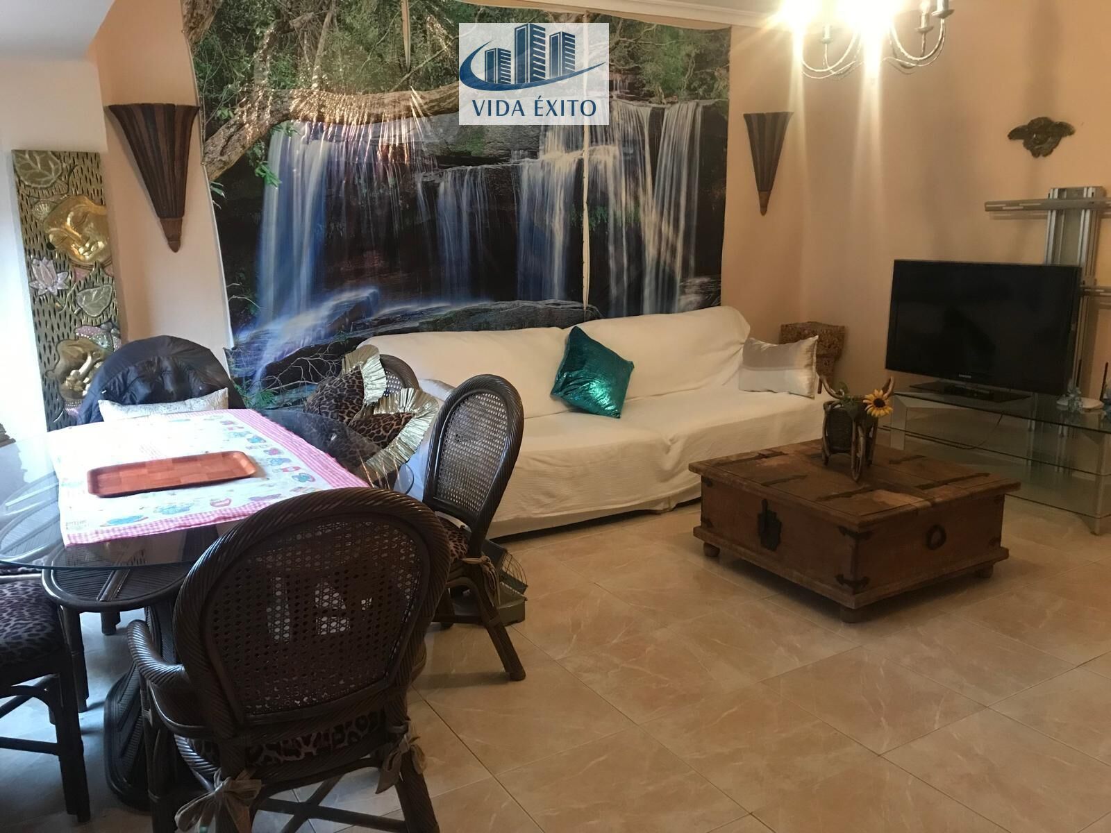 Living room of Flat for sale in Linares  with Air Conditioner and Balcony