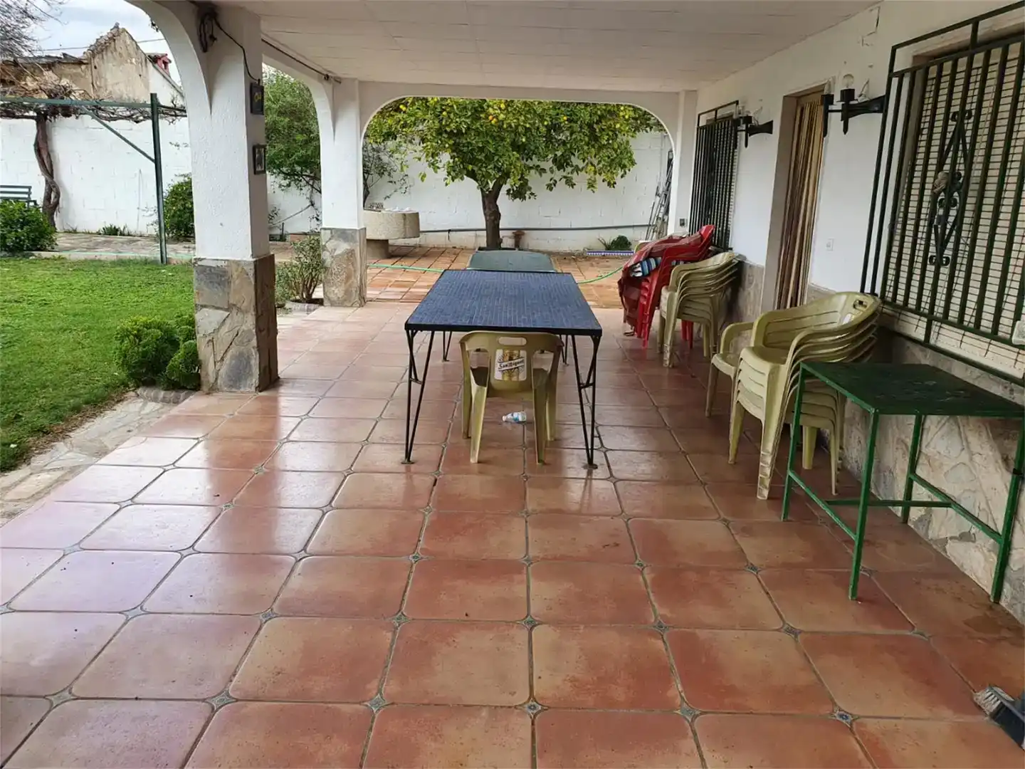 Terrassa de Finca rústica en venda en La Carolina amb Piscina, Moblat i Forn