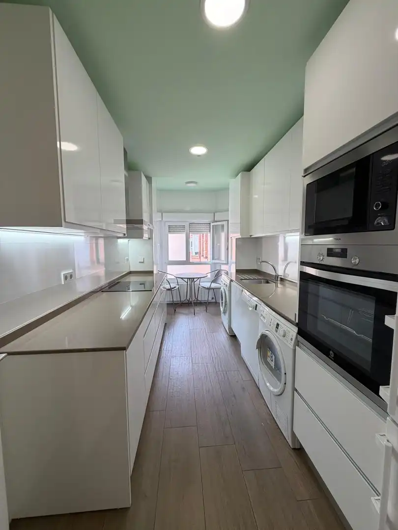 Cocina de Piso de alquiler en Madrid con Aire acondicionado, Calefacción y Parquet