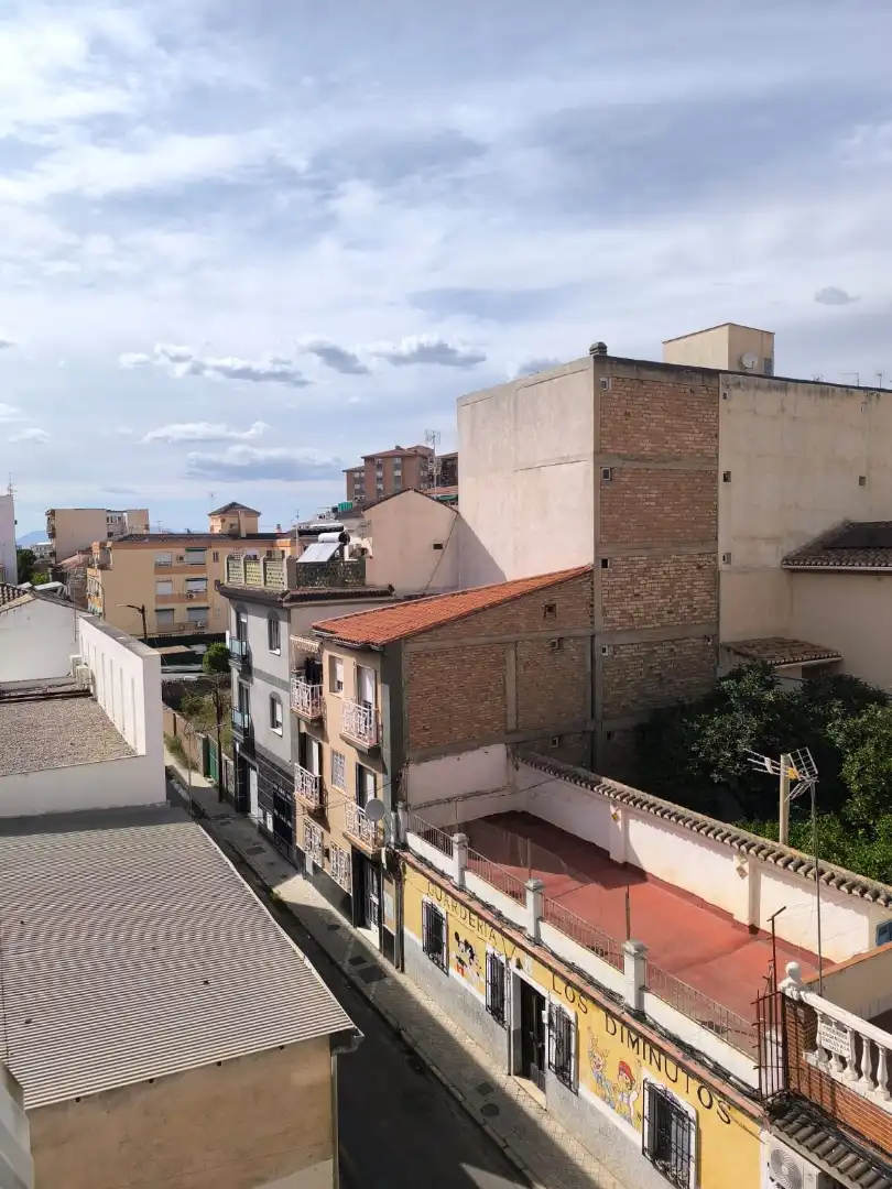 Vista exterior de Pis de lloguer en Granada amb Aire condicionat, Calefacció i Moblat