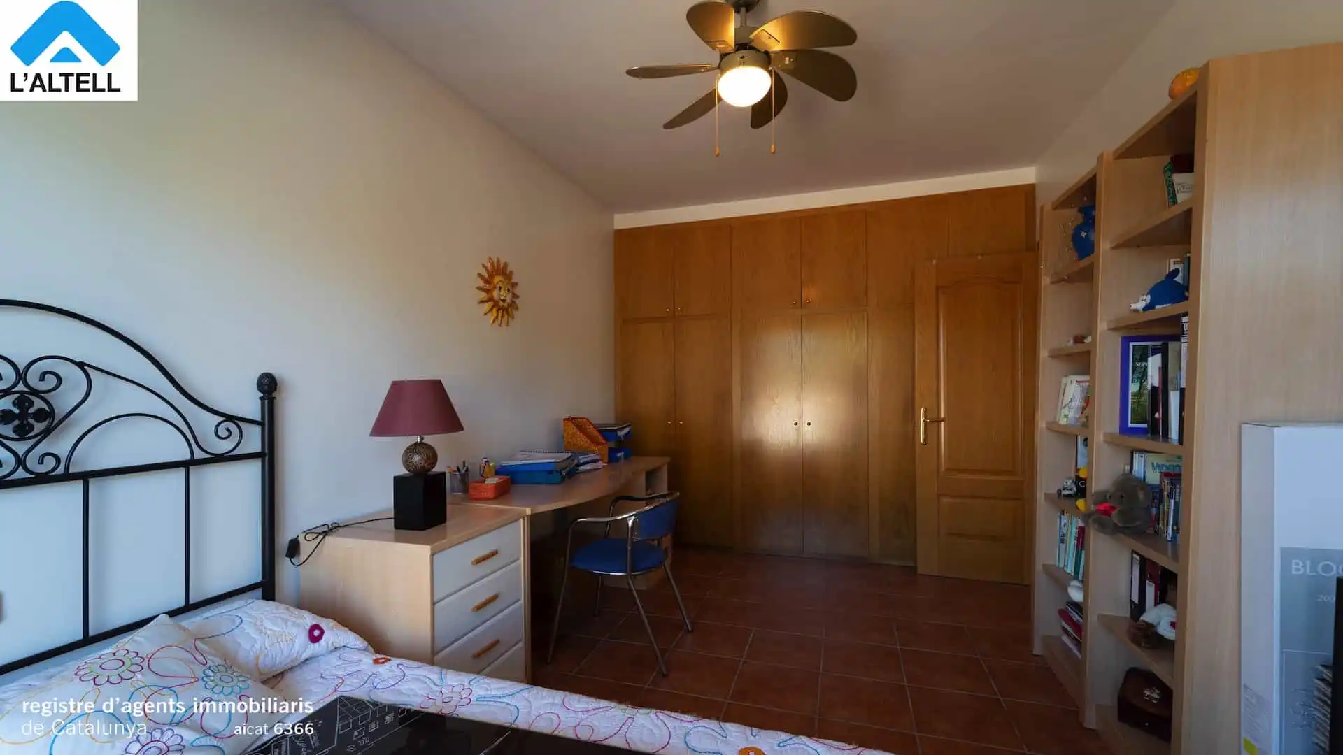 Schlafzimmer von Haus oder Chalet zum Verkauf in L'Ametlla del Vallès mit Klimaanlage, Heizung und Privatgarten