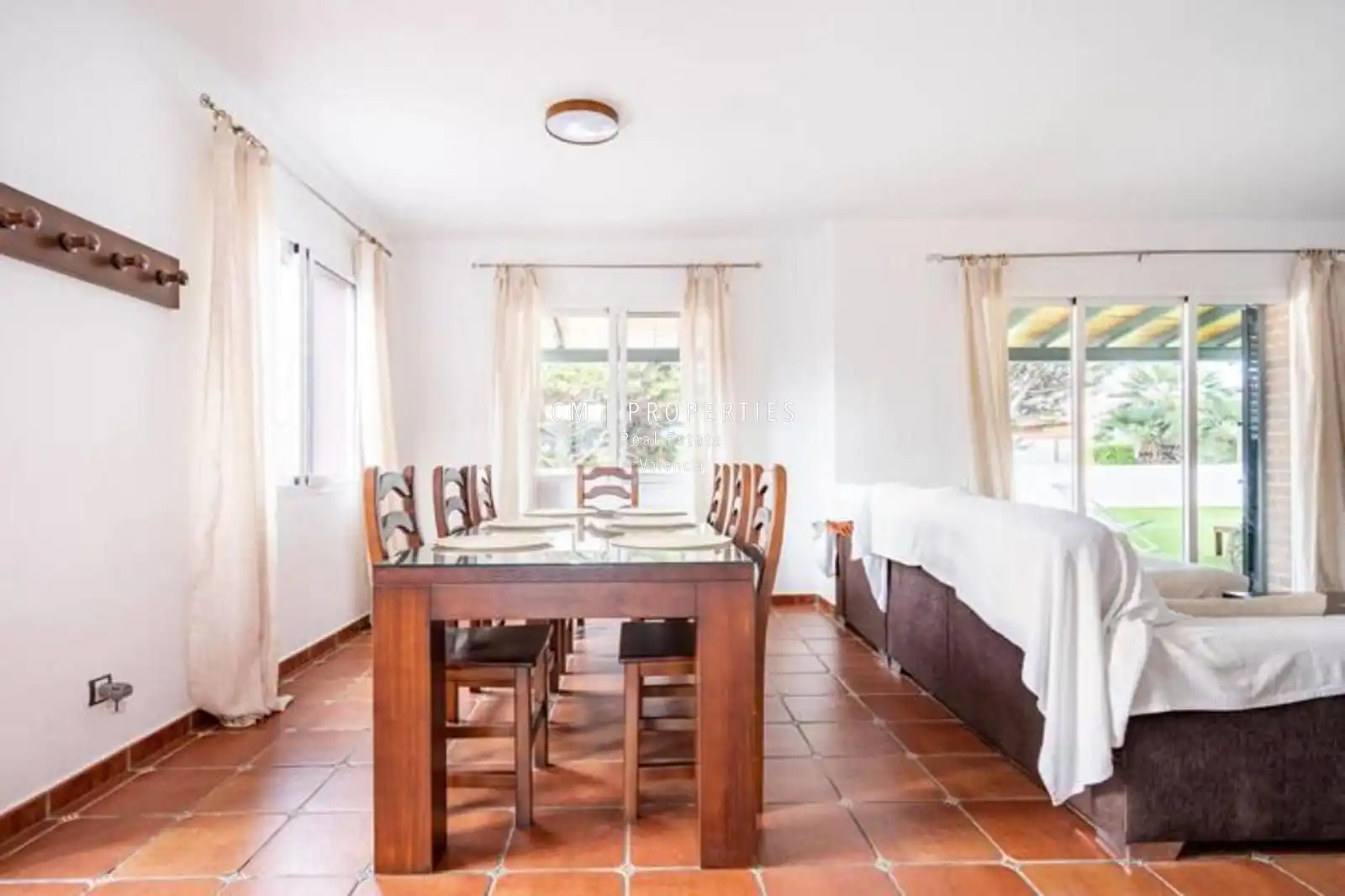 Dining room of Houses for rent in Riba-roja de Túria  with Air Conditioner, Heating and Terrace