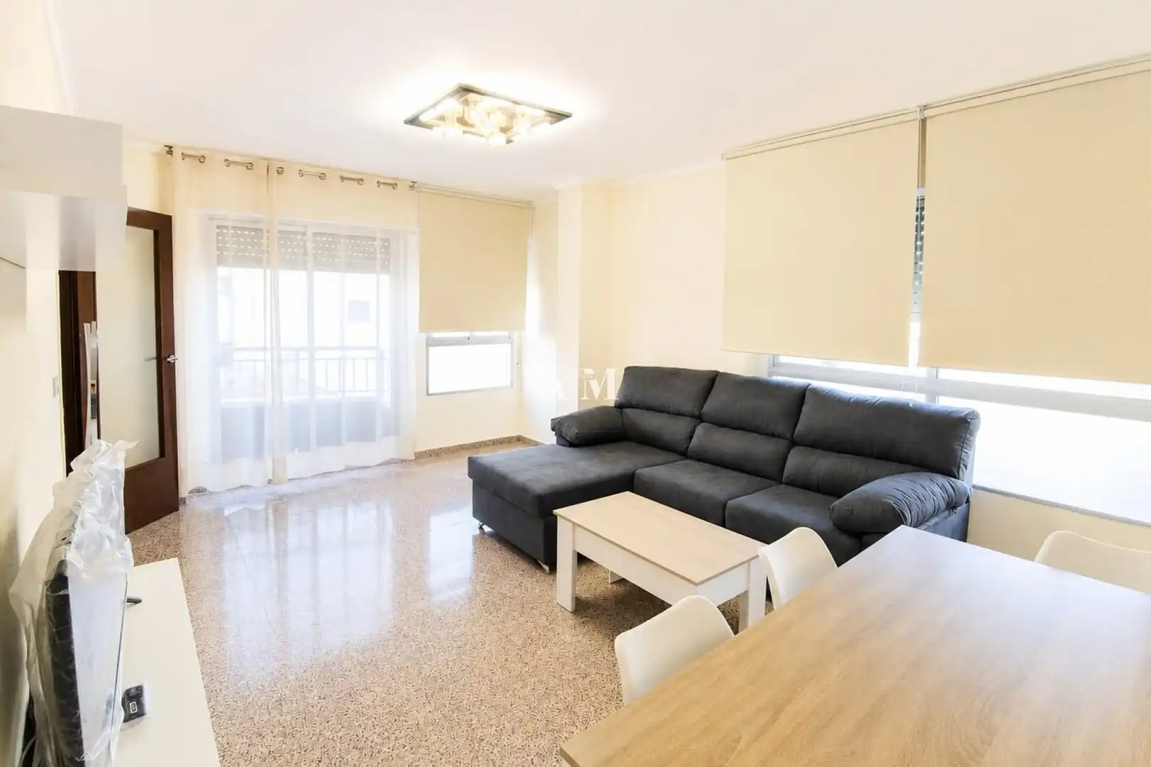 Sala de estar de Piso de alquiler en Almoradí con Calefacción, Terraza y Amueblado