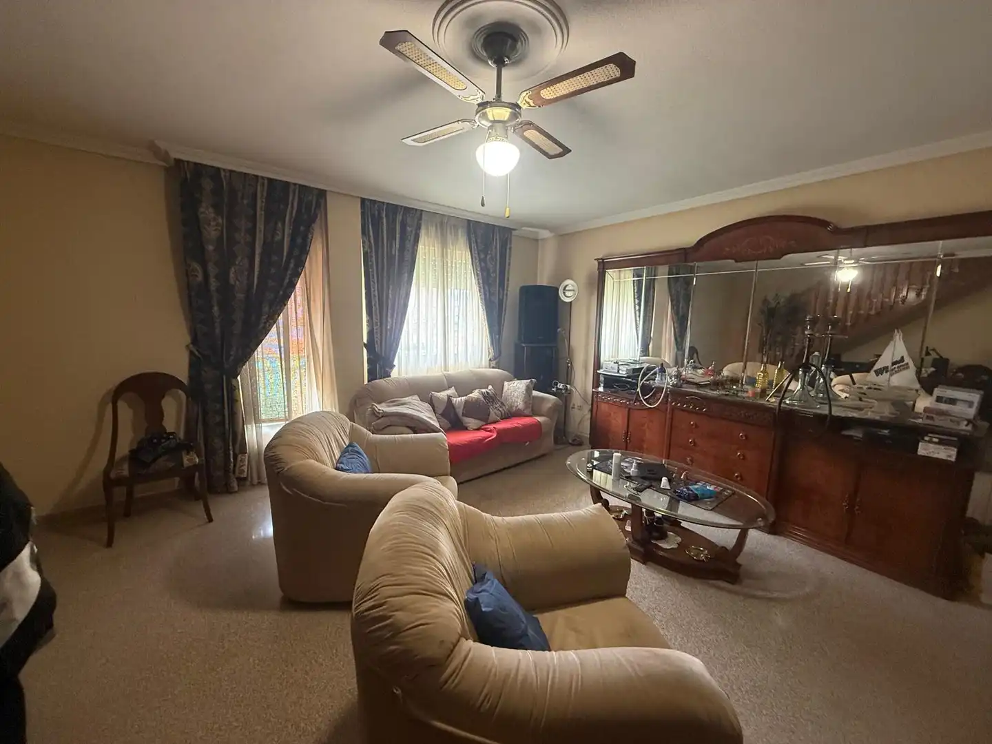 Living room of Duplexes for sale in Ciudad Real  with Air Conditioner, Heating and Terrace
