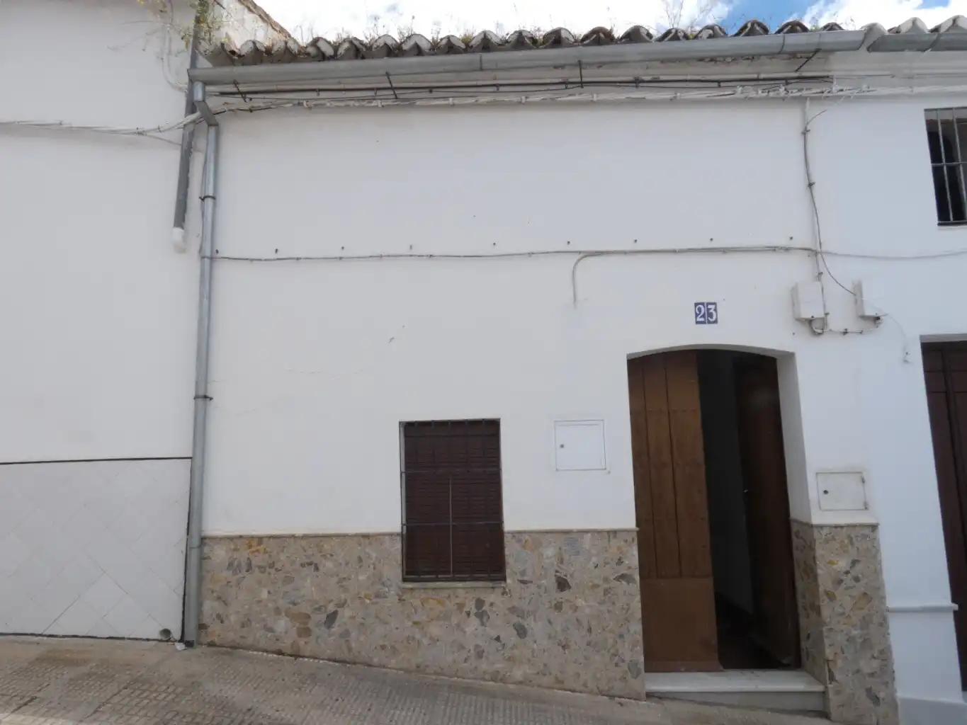 Vista exterior de Casa o chalet en venta en Azuaga