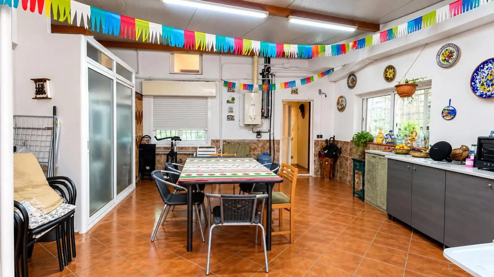 Cocina de Casa o chalet en venta en Sabadell con Aire acondicionado, Calefacción y Parquet